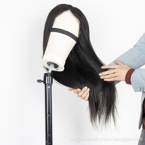Brazilian 6*6 Lace Closure Wig Straight Human Hair Wigs, Lace Front Wig with Baby Hair For Black Women